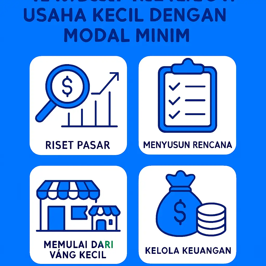 Langkah-Langkah Memulai Usaha Kecil dengan Modal Minim